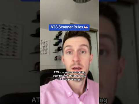 Beat the ATS scanners with your resume/CV #resume #cv #jobsearch #career