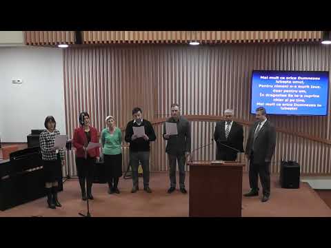 Biserica Baptistă "Biruința" Baia Mare - Grup de laudă și închinare - Mai mult ca orice - 12.03.2023