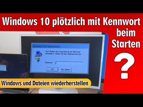 Windows 10 plötzlich mit Kennwort beim Start ❓ Entfernen und Zurücksetzen