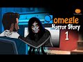Omegle Horror Story | Omegle | Scary Pumpkin | Hindi Horror Stories | Animated Horror Stories