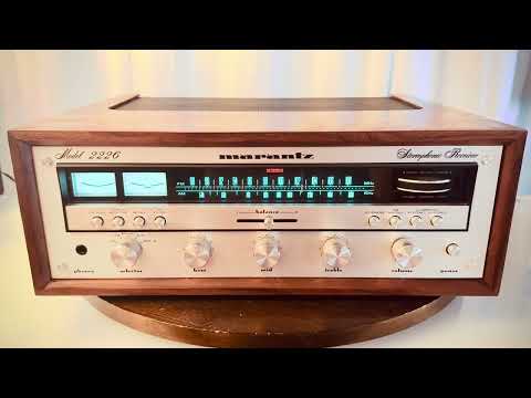 πΆβ¨ Marantz 2226 Vintage Stereo Receiver w/ Original Wood Case (WC-22) β Warm White LED, Cleaned, Tested & Working image 16