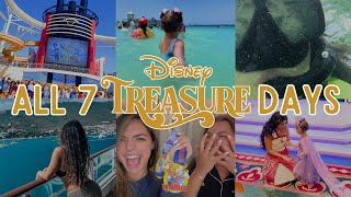 Disney Cruise Vlog MARATHON | Full Week on the Disney Treasure