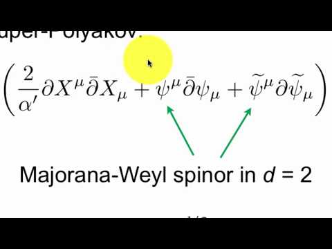 11. Strings and supersymmetry (part 1)