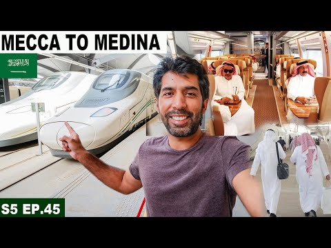 , title : 'BUSINESS CLASS of MOST LUXURY High Speed Bullet TRAIN 🇸🇦 | S05 EP.45 | PAKISTAN TO SAUDI ARABIA'