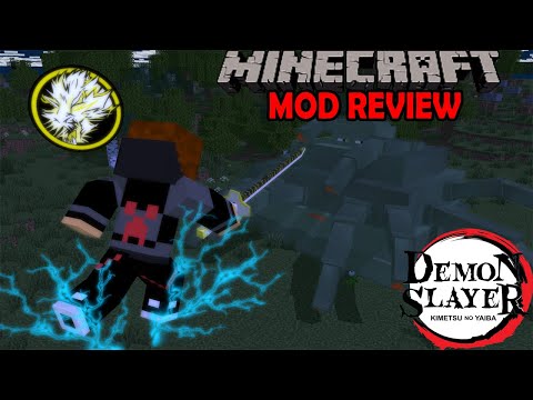 Trasimetro -  Demonslayer Mod Review |  Be the Best Demon Hunter |  Minecraft SPANISH 1.12.2
