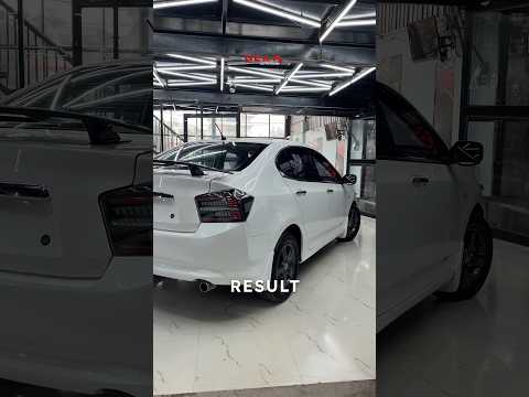 Transformation | Honda city Modified #automotive #shortvideos #shorts