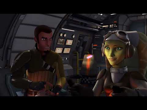 Star Wars Rebels | The Ghost Crew Gets To Know Ezra On The Ship