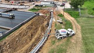 Unique Aerial View® - August 2024 Ad-Hoc Monthly Construction monitoring video.