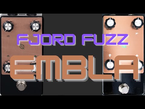 Fjord Fuzz Embla guitar effects pedal demo.