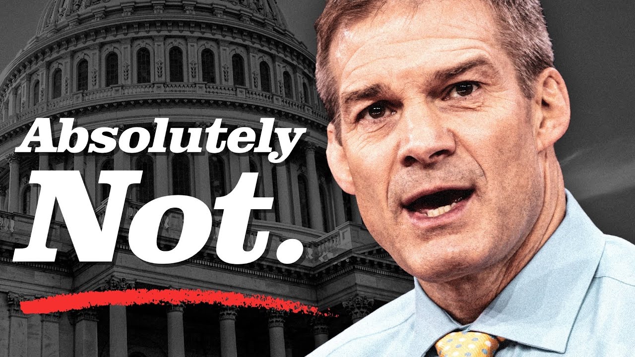 Speaker Jim Jordan? Absolutely NOT.