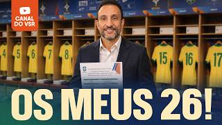 QUEM EU LEVARIA PARA A COPA DO MUNDO 2026