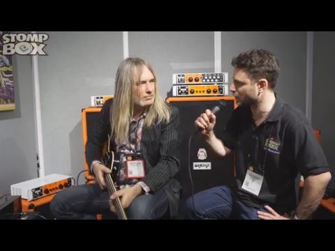 Orange 4 Stroke 500 Bass Amplifier Head Demo at Namm 2016