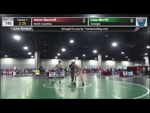 1066 Junior Men 145 Aaron Bancroft North Carolina vs Case Merritt Georgia 3613797104