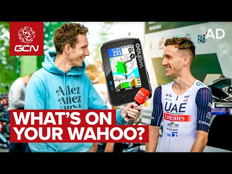 Co zobrazují jezdci Tour de France na svém cyklo computeru?