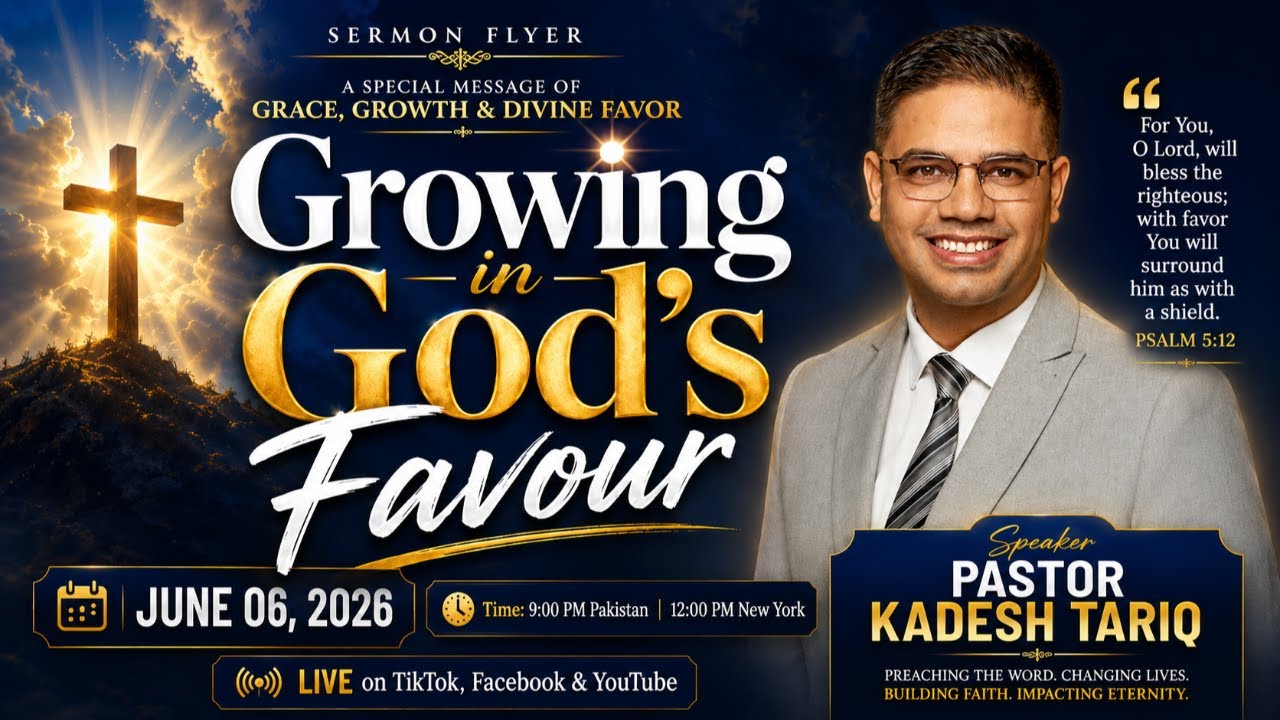 Growing in God's Favour