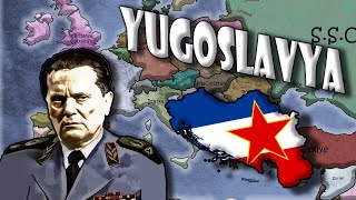 Kuruluştan Yıkılışa Yugoslavya Haritalı Basi