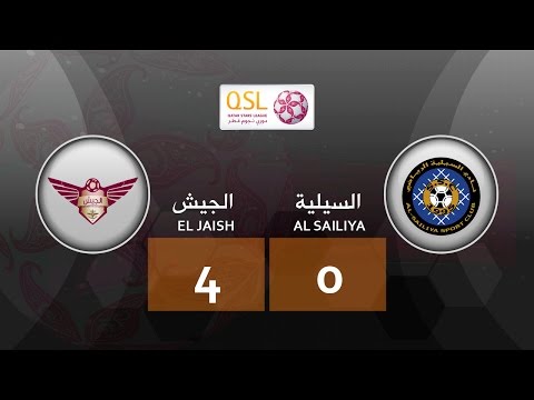 Al Sailiya 0 - 4 El Jaish (week 2)