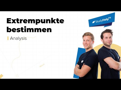 Extrempunkte bestimmen | einfach erklärt | StudyHelpTV