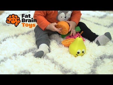 Видео обзор Игровой набор Веселые фрукты, Fat Brain Toys Fruit Friends