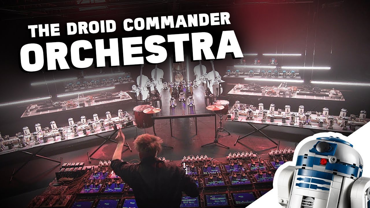 Watch this awesome droid orchestra! - LEGO Star Wars BOOST Droid Commander - YouTube