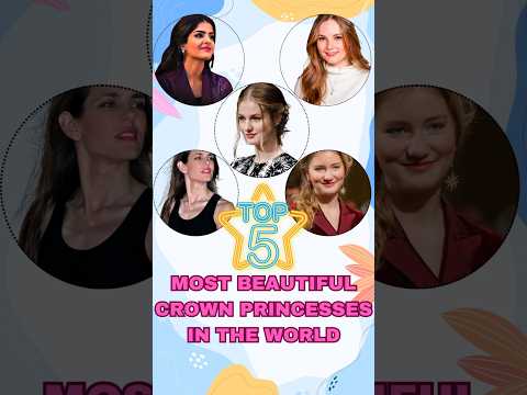 Top 5 Most Beautiful Royal Princesses in the World | Princess Leonor still number One #leonor