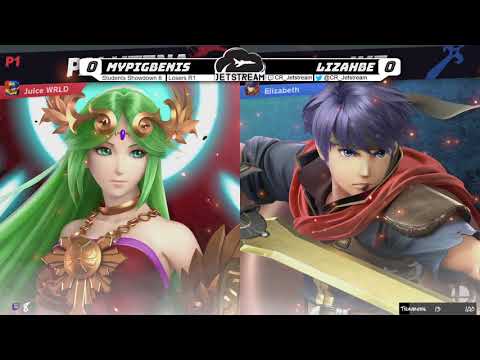 Students Showdown 8 Losers R1 - MyPigBenis (Palutena, Incineroar) Vs. Lizahbe (Ike) - SSBU