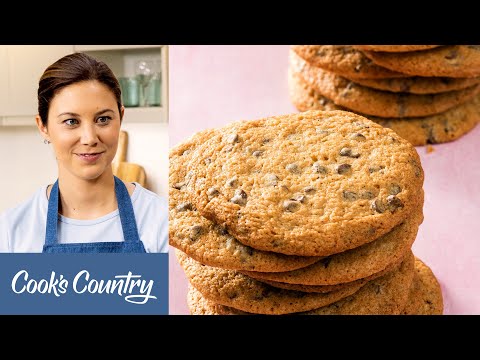 How to Make Crispy, Thin Chocolate Chip Cookies