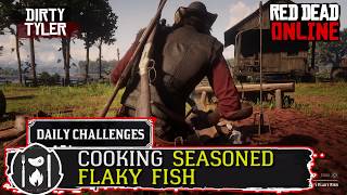 RDR2 How To Cook Seasoned Flaky Fish Read Dead Online