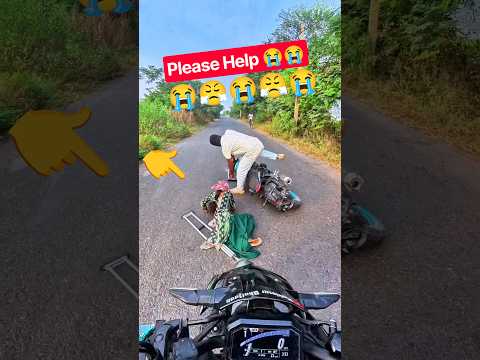 Random rider wrong with handicap girl 😤😭 road rage bike crash | KTM Duke 390 total loss #sad
