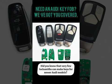 Audi key programming Wyoming — Spare Me Car Keys