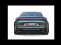 Video: Akrapovic Slip-On Line Titan Duplex Sportauspuff Porsche Panamera GTS inkl. Turbo E-Hybrid Typ 972