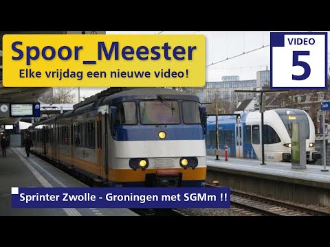 (4K) Cabinerit Trein Machinist | Rij mee met Spoor_Meester van Zwolle naar Groningen met SGMm (5)