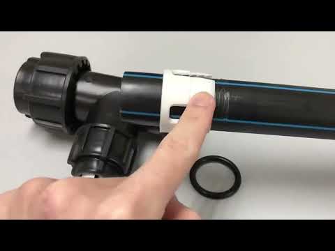 pp compression fitting