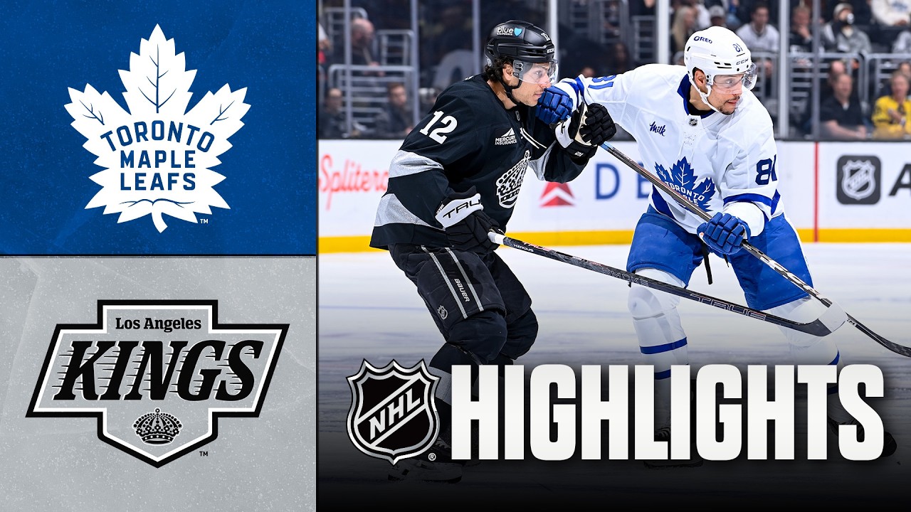 Maple Leafs vs. Kings | NHL Highlights | April 04, 2026