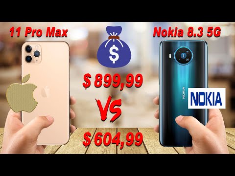 Apple iPhone 11 Pro Max Vs Nokia 8.3 5G