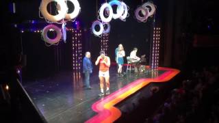 Disaster! Curtain Call: Cheyenne Jackson &amp; Kerry Butler sing &#39;Suddenly&#39; from XANADU for BCEFA
