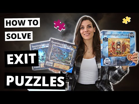 How to solve Ravensburger's EXIT PUZZLES | Explained in detail, with skippable spoilers!