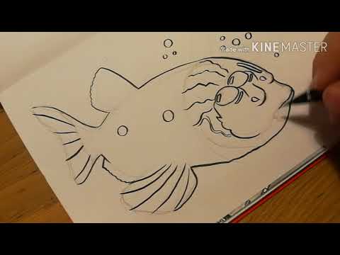 Macropinna Microstoma: バレルアイフィッシュのインク付け