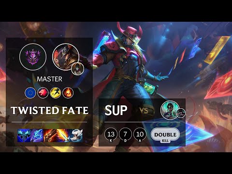 Twisted Fate Support vs Karma - EUW Master Patch 11.24