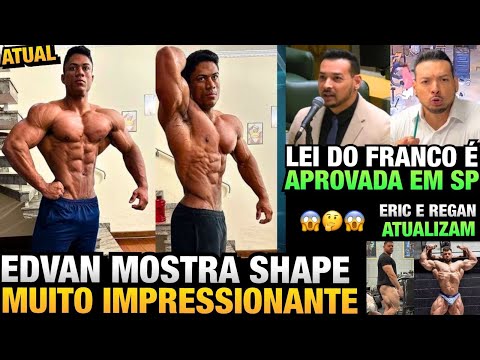 EDVAN ESTÁ ABSURDO - FRANCO CADA VEZ MAIS POLÍTICO (lei aprovada) + ÉRIC E REGAN