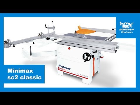 ❗Vorstellung/ Formatkreissäge/ Minimax SC 2 Classic