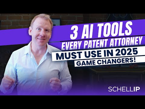 🚀 3 AI Tools EVERY Patent Attorney MUST Use in 2025! 🤯 GAME CHANGERS!