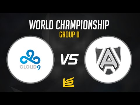 League of Legends World Championship 2014 Group D : Cloud 9 vs Alliance Highlights