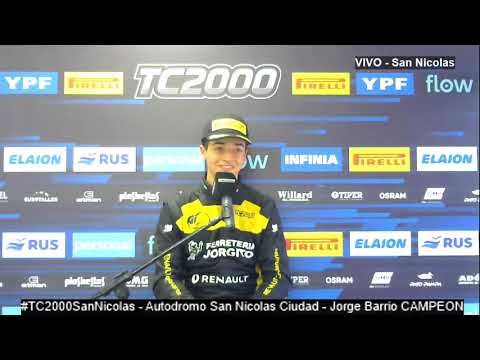 #TC2000 - Jorge Barrio campeón