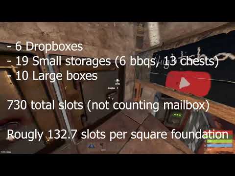 Very compact rust loot room