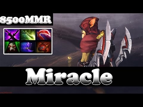 Dota 2 - Miracle- 8500 MMR Plays Bounty Hunter Vol 2 - Ranked Match Gameplay