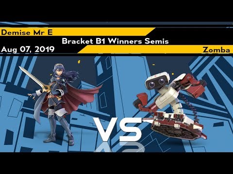 [Smash Ultimate] Xeno173 (Bracket B1 Winners Semis) - Demise Mr E vs Zomba