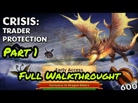 CRISIS: TRADER PROTECTION Completed | Full Walkthrought | Gauntlet Event | Dragons: Rise Of Berk