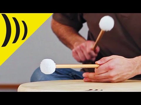 Schlagwerk MA107 Coppia di Mallet Testa in Lana