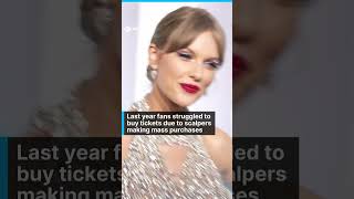 Taylor Swift: Scalpers resell concert tickets for more than £3,000